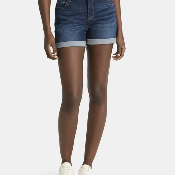 Time and Tru Dark Blue Jean Shorts - Picture 3 of 3